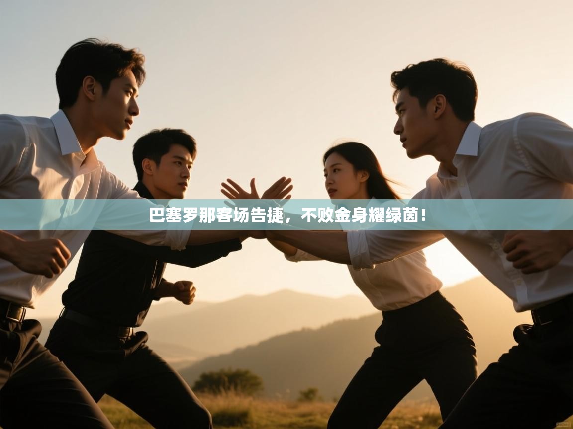 巴塞罗那客场告捷，不败金身耀绿茵！  第1张