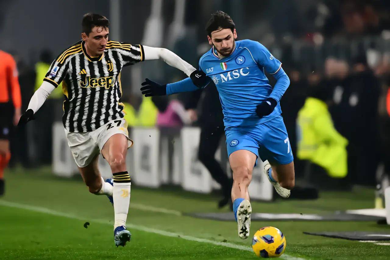 意甲比赛中一位球员表现出色