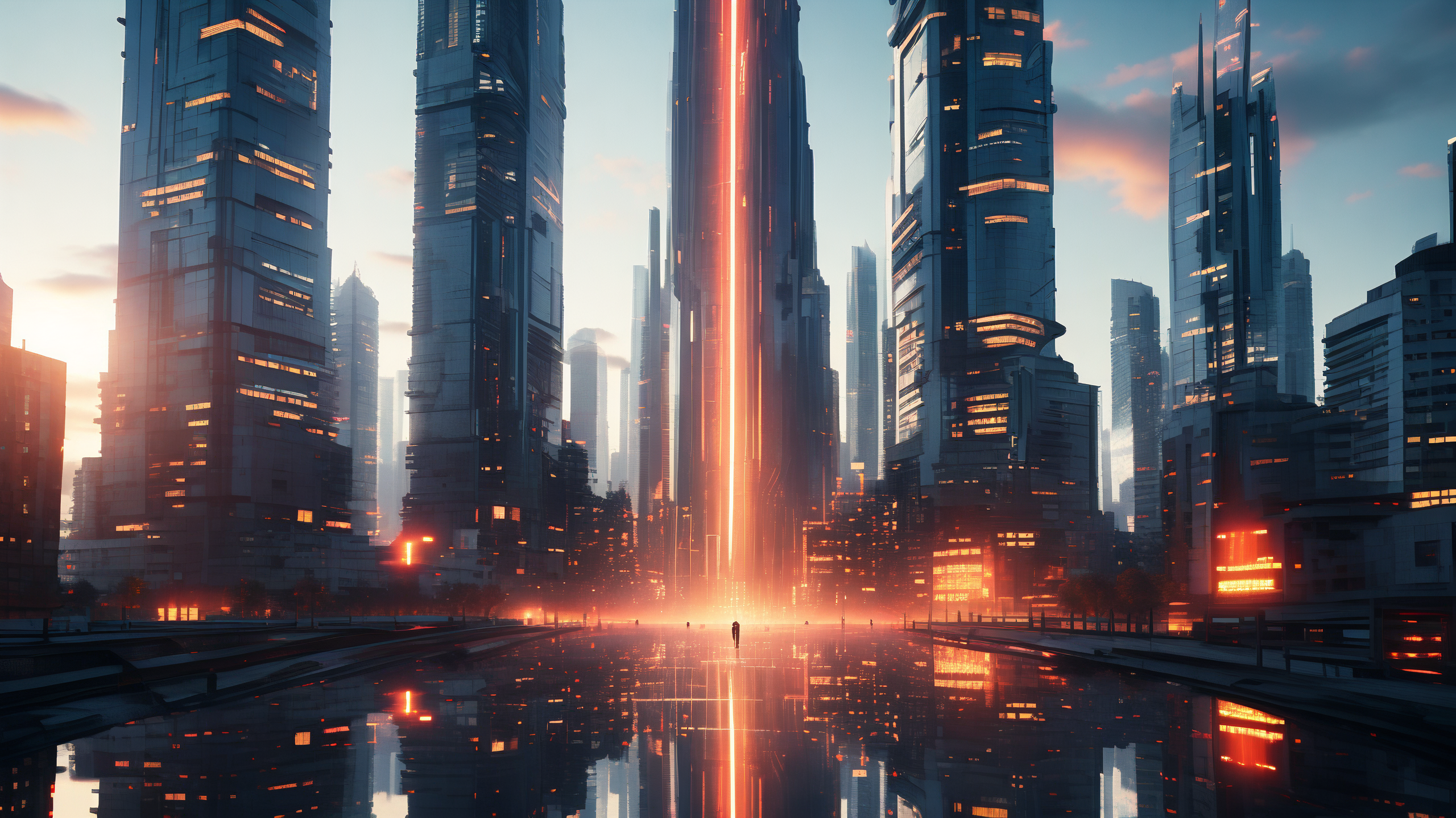 包含赛博朋克与未来幻想将在虚拟世界中战斗的词条